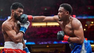 'The rose that grew from the concrete in Brooklyn,' ex-middleweight champ Daniel Jacobs announces retirement from boxing (boxing). Photo by Esther Lin/Fanmio