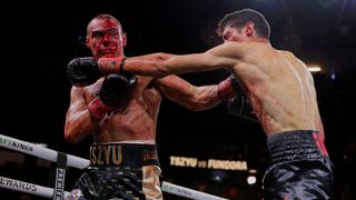 Tim Tszyu eager to replace memory of bad gash with win Saturday in IBF title fight on Amazon Prime Video (keviniole.com). Photo by Esther Lin/PBC