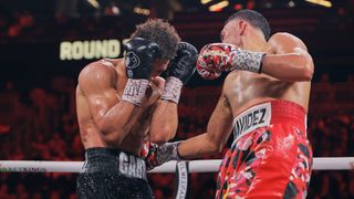David Benavidez puts on a clinic in wide victory over David Morrell that puts him a step away from light heavyweight supremacy (Boxing). Photo by Courtesy Premier Boxing Champions