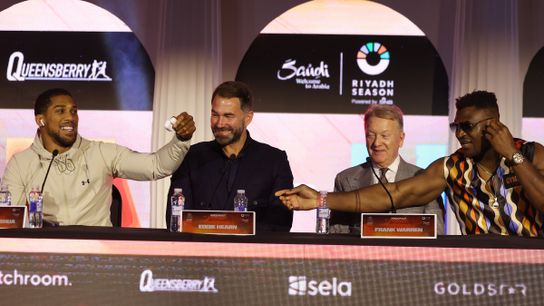 Anthony Joshua should win if he finds a way to neutralize Francis Ngannou's explosive punching power (Boxing)