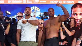 If Anthony Joshua defeats Daniel Dubois to become a three-time champion, history will smile kindly upon his career (boxing). Photo by Mark Robinson/Matchroom