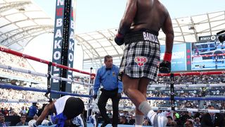 If the Riyadh Season USA card proved anything, it's that there are no decent American heavyweights now active (boxing). Photo by Mark Robinson/Matchroom Boxing