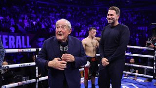 Jack Catterall avenges robbery by edging Josh Taylor as promoter Bob Arum steals the show with epic post-fight rant (Boxing). Photo by Mark Robinson/Matchroom