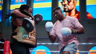 Trainer Dewey Cooper has quietly worked behind the scenes, but will take a major star turn if Francis Ngannou handles Anthony Joshua (Boxing). Photo by Mark Robinson/Matchroom Boxing