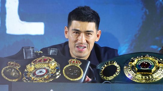 WBA champion Dmitry Bivol has a win over Canelo Alvarez on his resume.