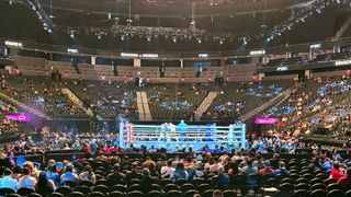 LIVE! At T-Mobile Arena for Tim Tszyu-Sebastian Fundora PPV card taken T-Mobile Arena (Tim Tszyu). Photo by Kevin Iole