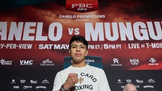 Canelo Alvarez is a massive favorite, but Jaime Munguia is an elite fighter and shouldn't be overlooked taken Las Vegas (Boxing). Photo by Esther Lin/Premier Boxing Champions