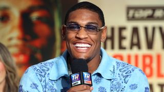 Bob Arum says heavyweight Jared Anderson is best prospect among loaded Top Rank prospect pool (Boxing). Photo by Mikey Williams/Top Rank