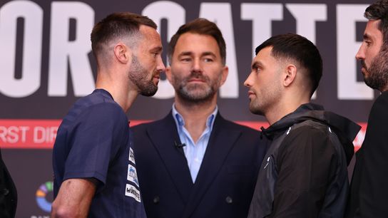 Hate runs deep, but Josh Taylor needs to remain in control of his emotions to reestablish himself in rematch with Jack Catterall (Boxing)