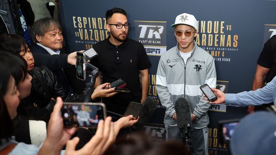 Undisputed super bantamweight champion Naoya Inoue will defend his title on Sunday against Ramon Cardenas in Las Vegas.