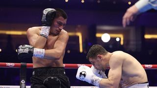 Vergil Ortiz is brilliant in all aspects and outlasts Israil Madrimov in career-best performance (boxing). Photo by Matt Richardson/Matchroom 