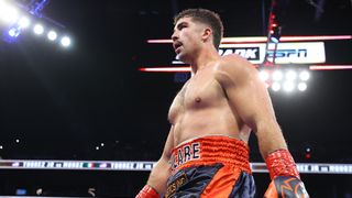 Richard Torrez Jr. continues path toward heavyweight stardom with critical bout against Guido Vianello (boxing). Photo by Mikey Williams/Top Rank