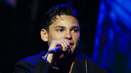 Ryan Garcia faces Rolly Romero on May 2 in New York's Times Square.