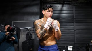 WBC president expels Ryan Garcia, says "he is a good person who has severe problems ... and needs help badly' (boxing). Photo by Cris Esqueda/Golden Boy Promotions