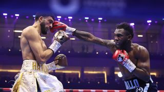 Carlos Adames retains his middleweight title in unsatisfying split draw with Hamzah Sheeraz (boxing). Photo by Matt Richardson/Matchroom 