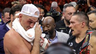 A prince of a man, Oleksandr Usyk is a champion regardless of the outcome of any boxing match (Boxing). Photo by Mikey Williams/Top Rank