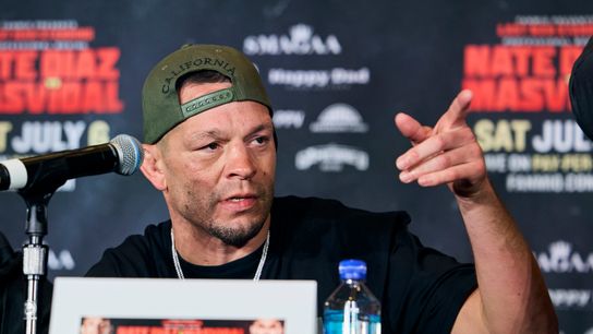 Nate Diaz's last fight was a boxing match with Jake Paul in which he lost a 10-round decision.