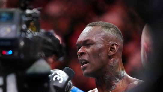 Israel Adesanya's remarkable title fight streak ends Saturday, but the ex-champion still has plenty left to give (UFC)