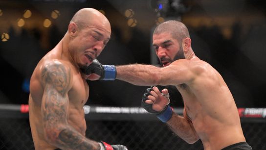 Jose Aldo drops decision to Aiemann Zahabi, says his 'heart isn't into MMA' any more (UFC)