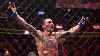 UFC 308 betting: Plus money and Max Holloway's elite level of opposition makes him the pick in incredibly tight title match (UFC). Photo by Mark J. Rebilas/Imagn Images