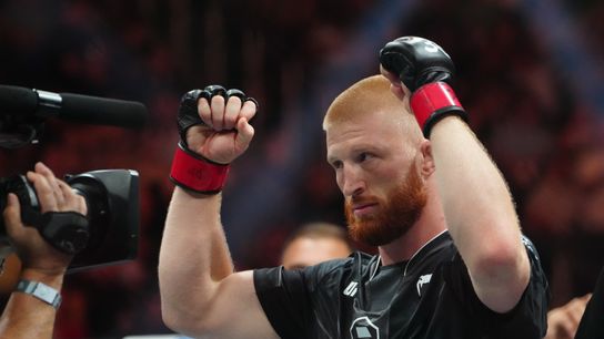 Bo Nickal won three NCAA Division I wrestling championships at Penn State before turning to MMA.