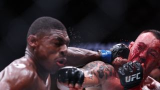 UFC Tampa: Joaquin Buckley looks every bit the welterweight contender, mauls Colby Covington in master class performance (UFC). Photo by Nathan Ray Seebeck/Imagn Images