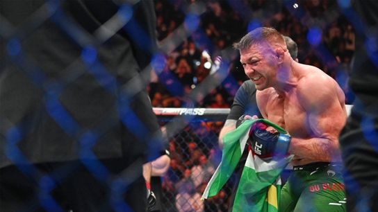 Part of the UFC's enormous talent haul from Abu Dhabi in 2020, Dricus Du Plessis sees nowhere to go but up (UFC)