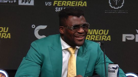 Francis Ngannou returns to do what he loves in an effort to honor one of the loves of his life (mma)