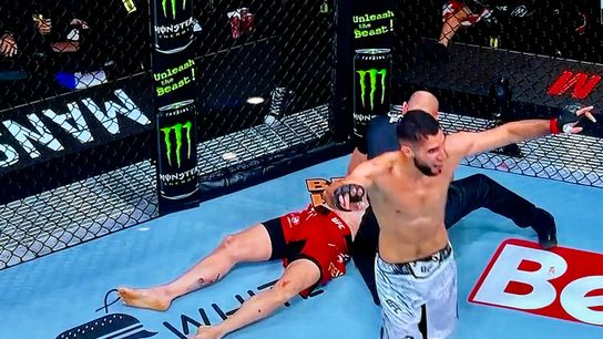 Fares Ziam steamrolls Matt Frevola, puts him to sleep with one of the most brutal knees ever (UFC)