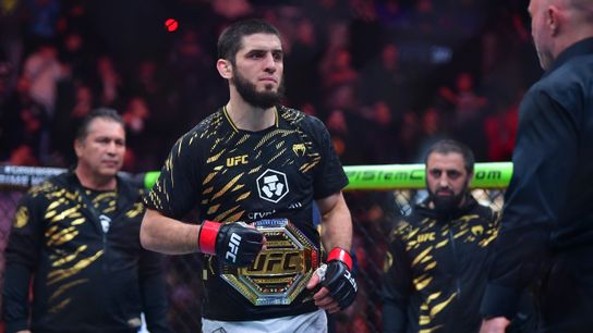 Lightweight champion Islam Makhachev could wind up facing Ilia Topuria in a clash of titans later this year. Lightweight champion Islam Makhachev could wind up facing Ilia Topuria in a clash of titans later this year.