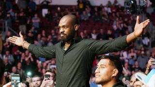 Jon Jones raised the ire of many with his comments about Tom Aspinall, but was it a duck or a shrewd negotiating ploy? (UFC). Photo by Imagn Images