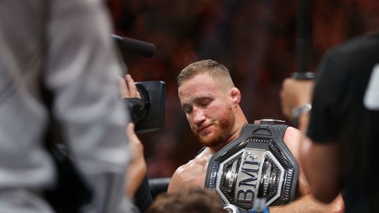 Justin Gaethje defeated Rafael Fiziev by majority decision in 2023.