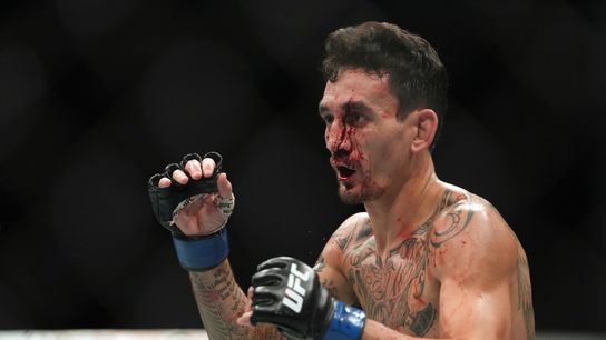 Former featherweight champion Max Holloway called out Justin Gaethje for a bout at UFC 300.
