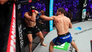 PFL season opener: Valentin Moldavsky scores impressive first-round TKO over Ante Delija (mma). Photo by Photo courtesy PFL
