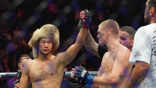 UFC 310 main card: Alexandre Pantoja shows Kai Asakura who is boss, chokes him out in second round finish taken T-Mobile Arena (UFC). Photo by Stephen R. Sylvanie/Imagn Images 