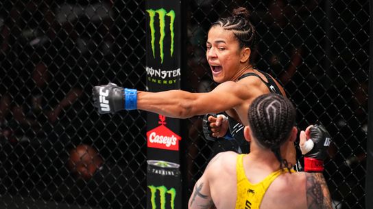 Fighting despite the tragic loss of her sister, Natalia Silva shows her championship mettle taken UFC Apex (UFC)