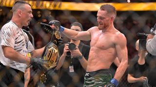 From 0-2 to world champ: Jack Della Maddalena's rise continues with welterweight title win (UFC). Photo by Eric Bolte/Imagn Images