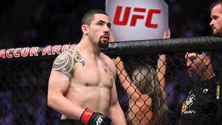 Robert Whittaker sees "lots of opportunity" in middleweight division as he prepares to face Paulo Costa in co-main event of UFC 298 (UFC). Photo by  Per Haljestam/USA Today Sports