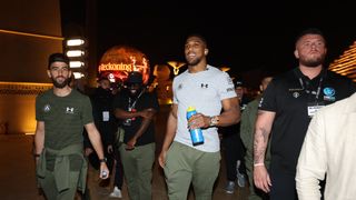 Maybe there's more to AJ's gruff demeanor than the poor questions he was asked in Saudi Arabia (Boxing)