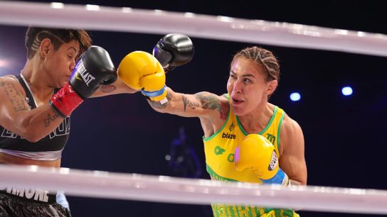 Cris Cyborg will box Friday, disappointed she's not facing Kayla Harrison on Feb. 24 (Boxing)