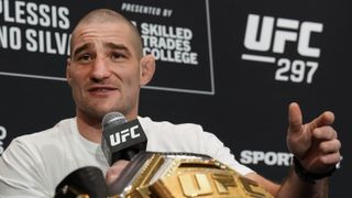 After throwing his black belt in the trash, is there any way Sean Strickland will grapple at UFC 297? (betting)