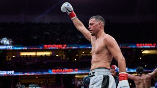 Nate Diaz edged Jorge Masvidal in bout that proved that when fighters show up to fight, boxing fans will pay attention (boxing). Photo by Esther Lin/Fanmio